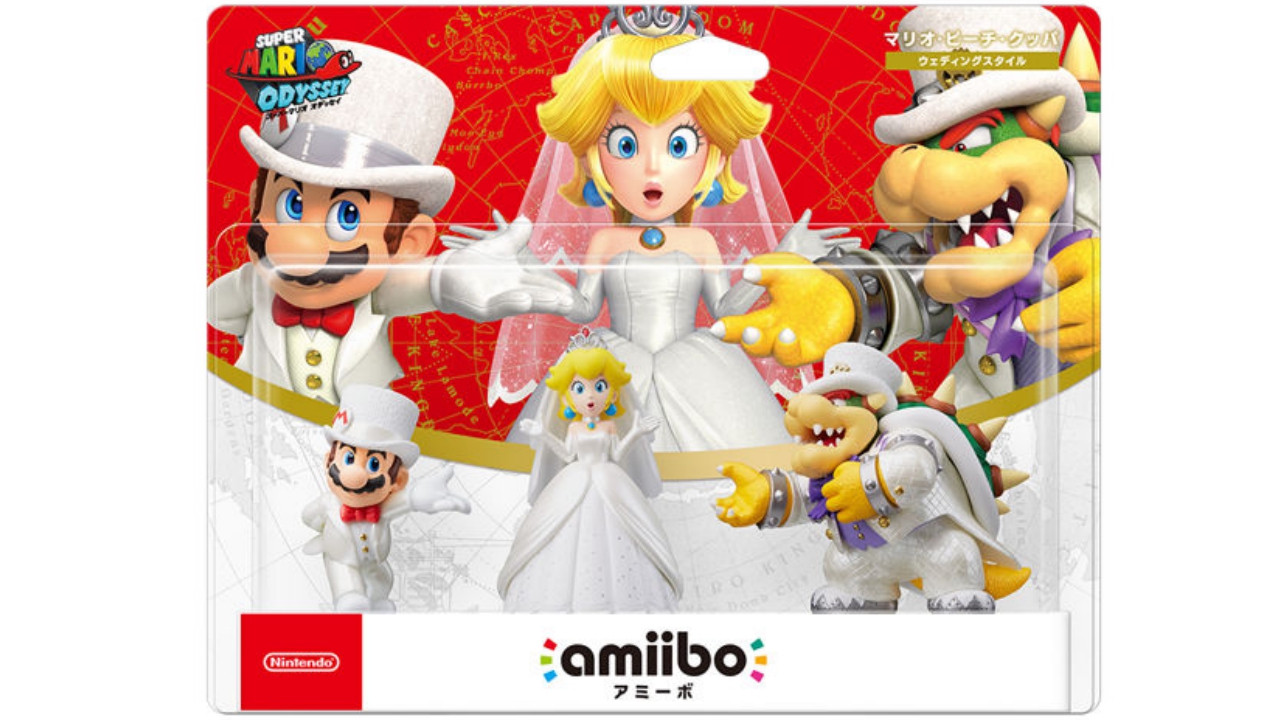 三款 amiibo 是婚禮造型，是一段「三角戀」呢！