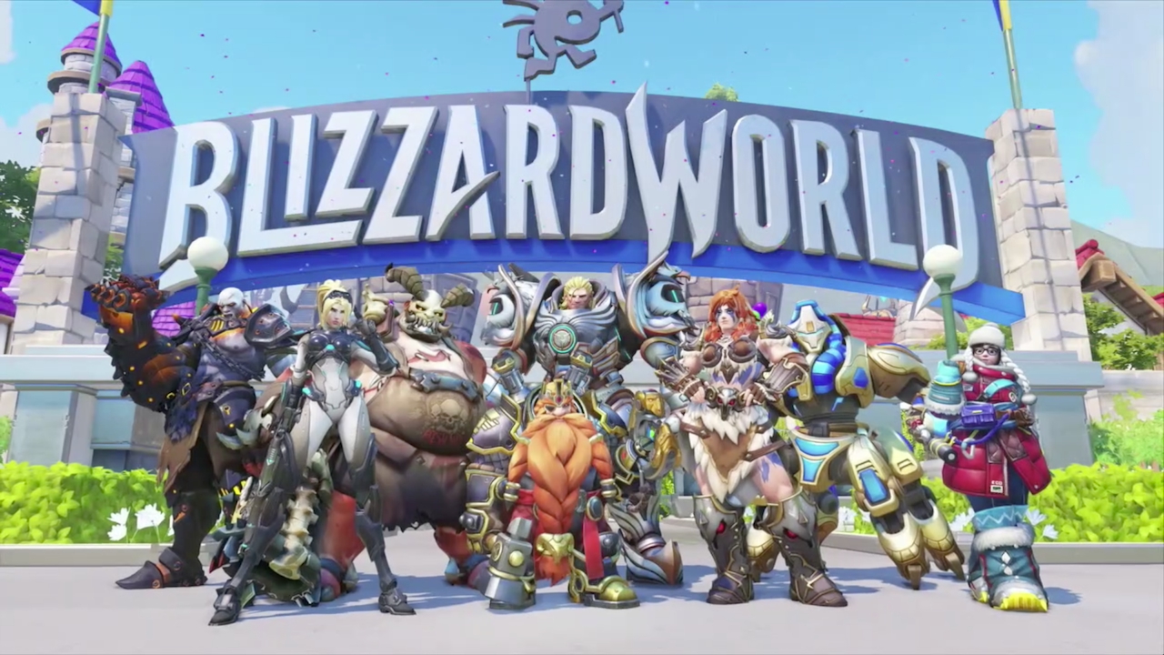 BlizzCon 中發佈的 BlizzardWorld，不知道會否有落成的一天呢？