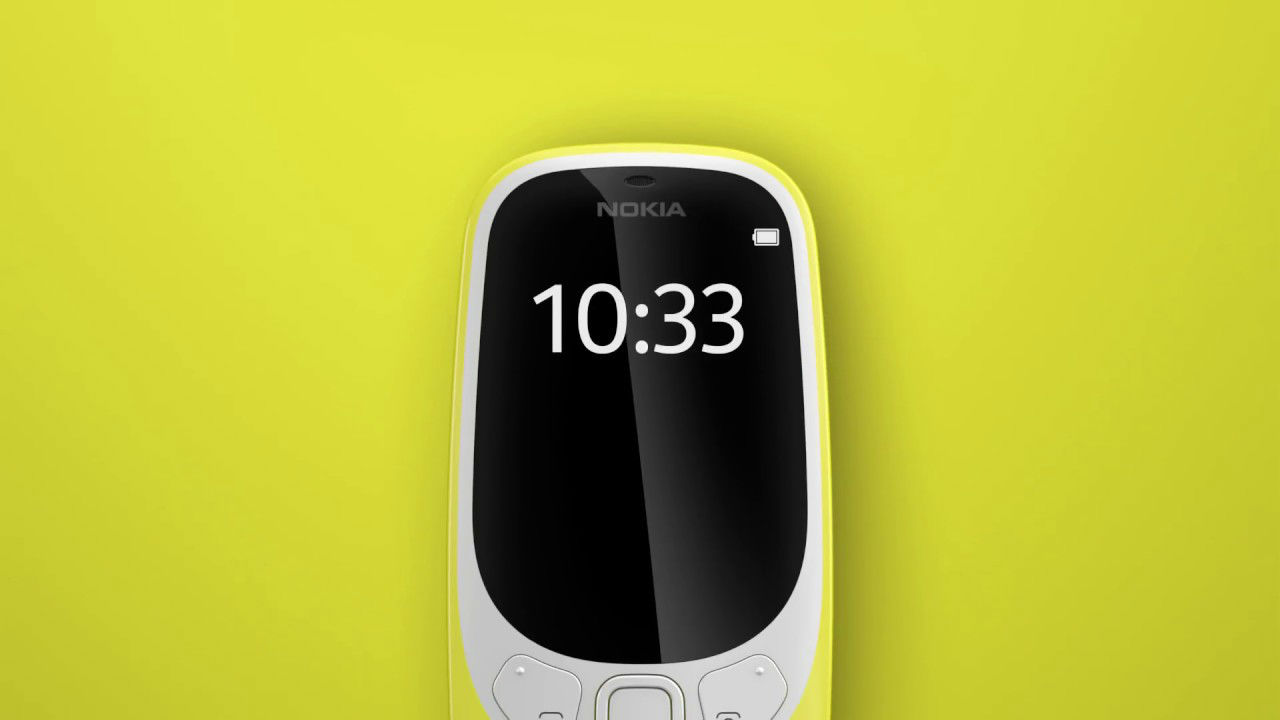 Nokia 3310 支援 4G 後，電量是關心的問題吧。