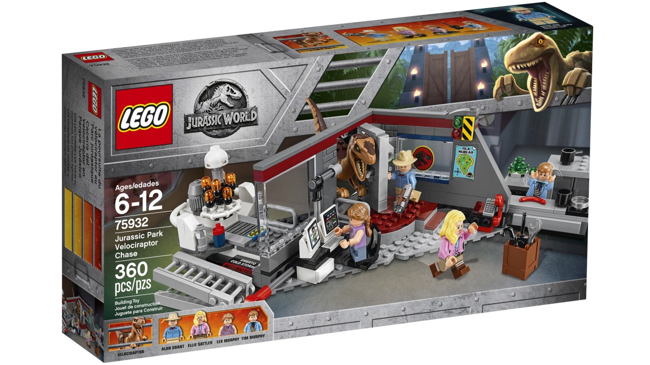 25周年特別紀念版Jurassic Park Velociraptor Chase 屬LEGO珍藏系列