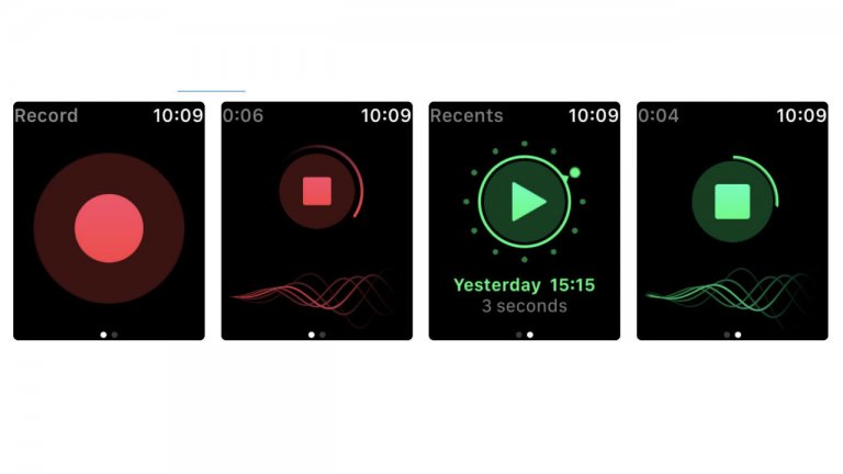 record video with apple watch